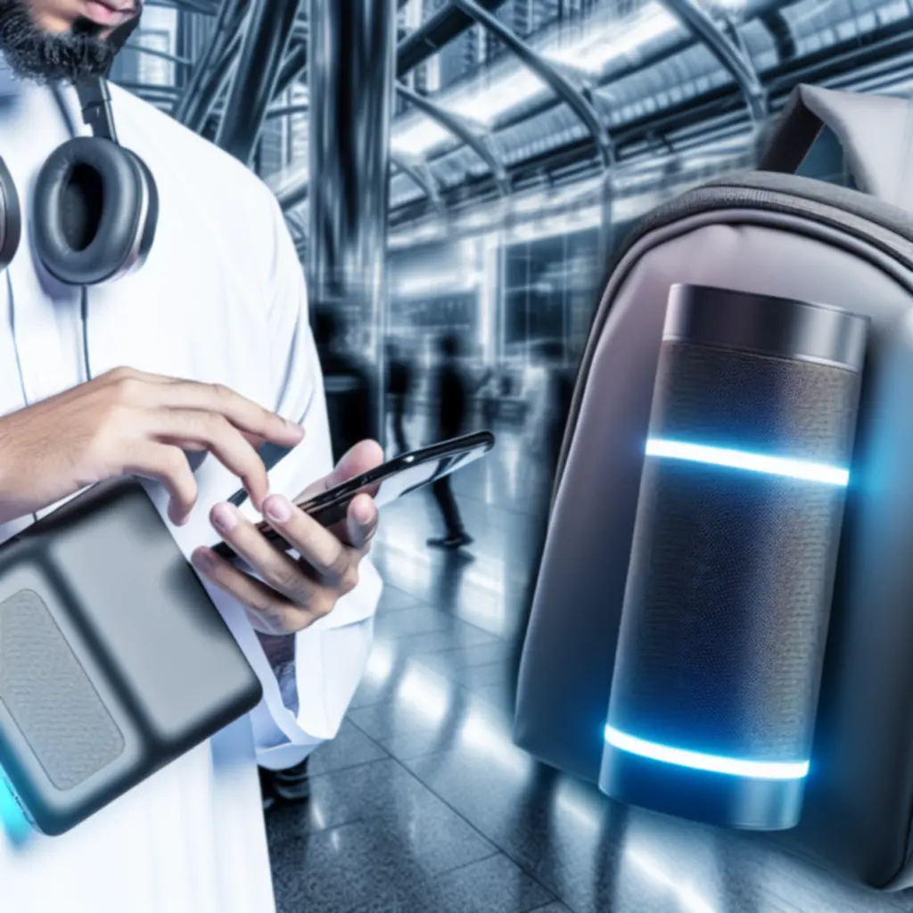 Mobilne gadżety: powerbank, głośnik Bluetooth i bezprzewodowa ładowarka w podróży